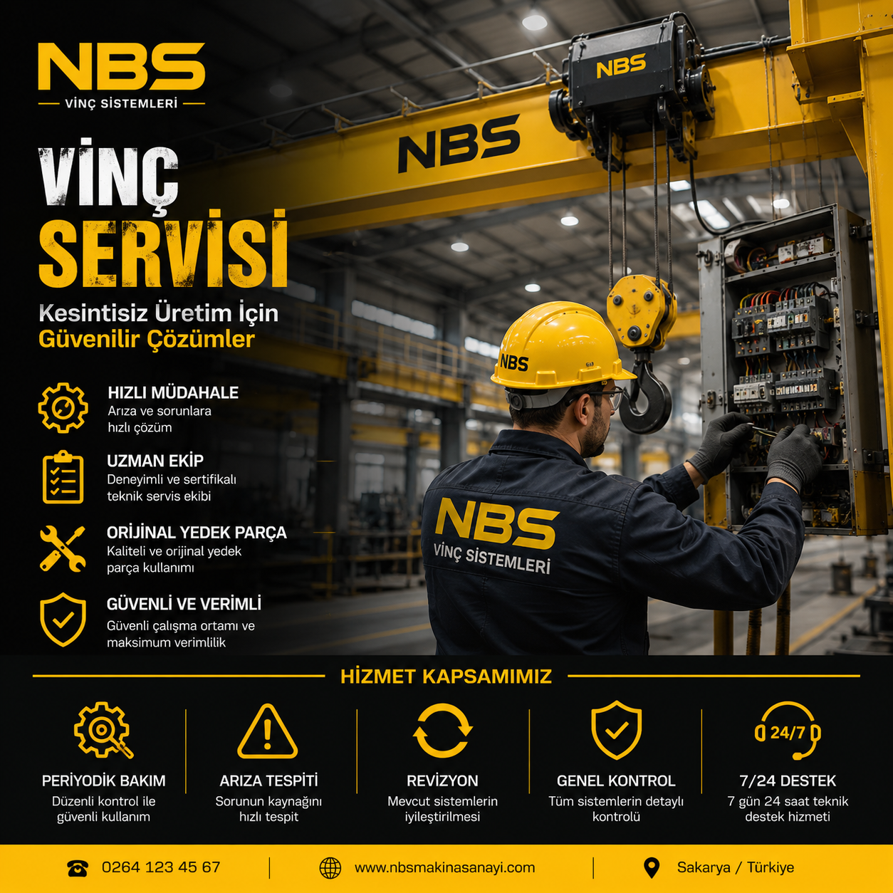 nbs vinç hakkında